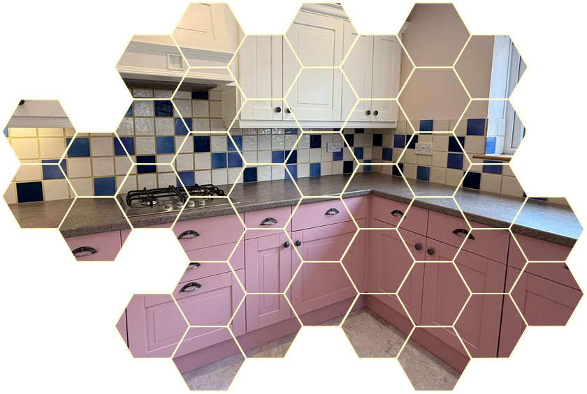 Brighton Painters and Decorators, Kitchen Respray, Two Tone kitchen, Header image