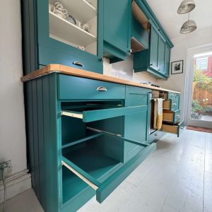 Kitchen spray painting service, finished job example 3