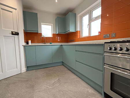 Professional Decorator, Brighton Decorating Company, Respray kitchen units