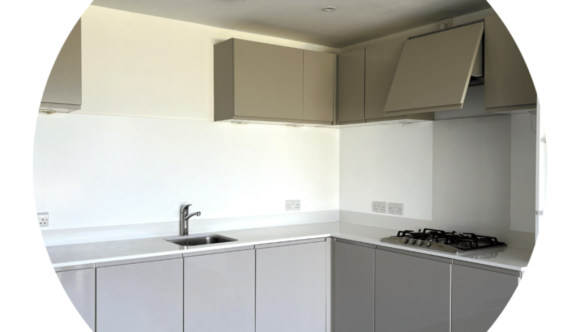 Circular Modern kitchen respray photo